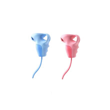 Ergonomic Pen Grips Pencil Holder Writing Aid-blue and pink