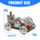 Educational Metal Stirling Engine Car Model  for Science 3
