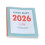 2026 Planer, Tagebuch, Zeitplan, Notizbuch, Arbeitsplaner-Blau 1