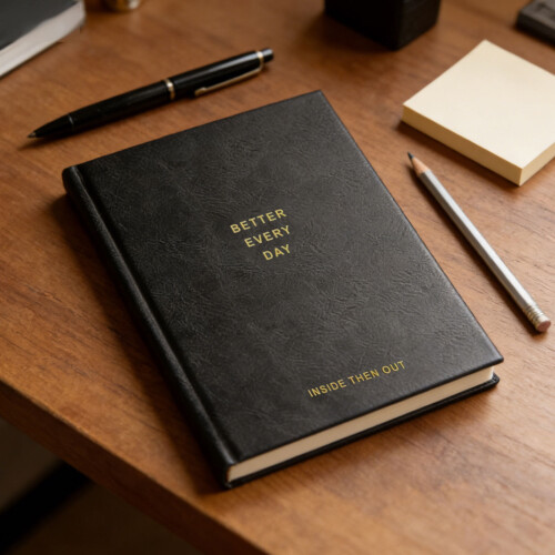 Recycled Paper Notebook Better Every Day Journal 383 Pages 1