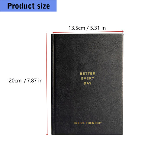 Recycled Paper Notebook Better Every Day Journal 383 Pages 2