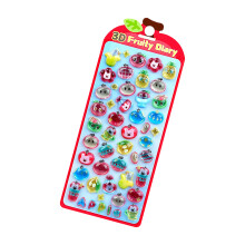 Puffier Sticker Sheets Adorable Small 3D Sticker for Kids and