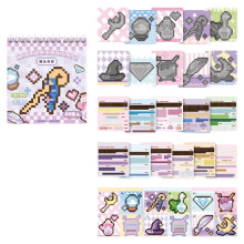 Childrens Educational Craft Sticker No Glues Needed Reusing-D