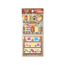 Pack of 1 Portable Bubble Sticker Storage Case Waterproof-101 D