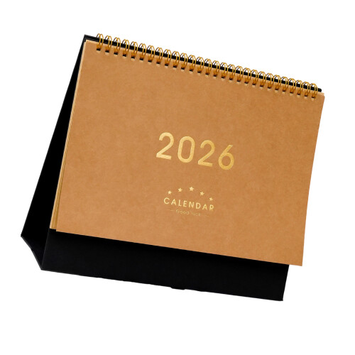 2026 Miniature Calendar Planner Combined Notepad Space- paper L