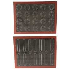 Covoraș de copt din silicon, covoraș de gătit reutilizabil cu suprafață microperforată pentru rezultate uniforme de coacere, covoraș de copt
