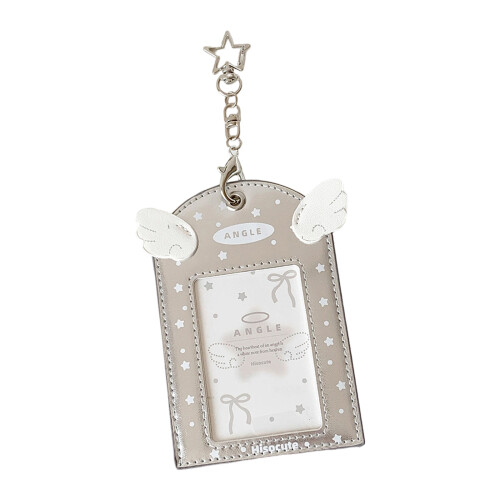 Light Weight Water Resistant 3 Inch Card Protector-silver