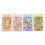 6Sheets Cartoon Scrapbooking Sticker Waterproof-Starry Dream 2