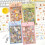 6Sheets Cartoon Scrapbooking Sticker Waterproof-Starry Dream 6