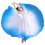 Women's Lyrical Dance Skirt-gradient blue 720 degrees 85 long 1