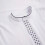 Comfortable Polyester Islamic Thobe For Men Long Sleeve-White S 5