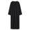 Stylish Islamic Thobe For Gentlemen Soft Polyester-Black S 7