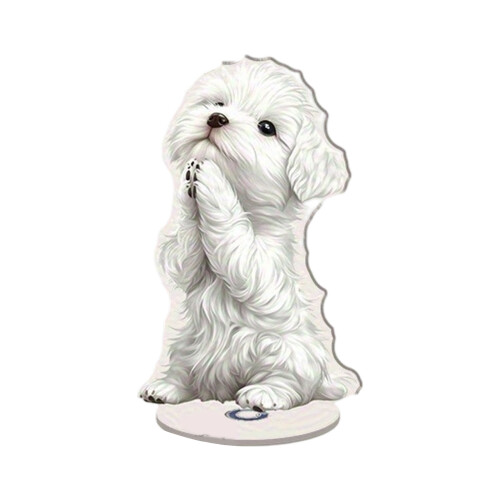 2D Flat Acrylic Animal Art Statue Desktop Decoration-SCT496