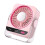 Ruimtebesparende wandgemonteerde koelventilator Digitaal-Roze 1
