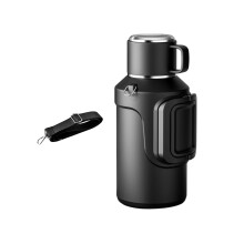 Elegant 316 Nonrust Steel Beverage Jugs Maintains-1500ML Black