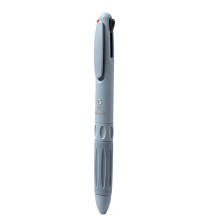 Veelkleurige intrekbare gelpen 0,5 mm fijne punt-Blauw