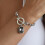 Collier/Bracelet/boucles d'oreilles élégants en diamants-boucle 5