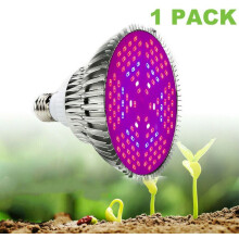 Lâmpada de cultivo para plantas de interior, espectro ideal de luz completa que estimula a produção de flores e frutos, chips de LED de alta
