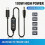 Intelligentes digitales USB-C-Kabel mit 5 Spannungsoptionen-A 4