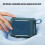 Thin Silicone Shell For GO 5 Travel Speaker Case AntiDrop-Black 5
