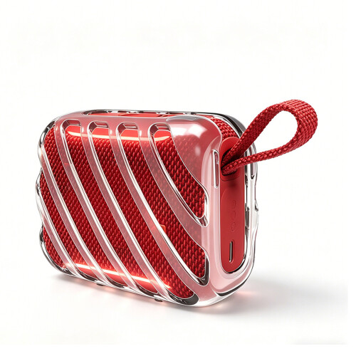 Thin Transparents Protections Case for GO 5 Speaker-transparent 2