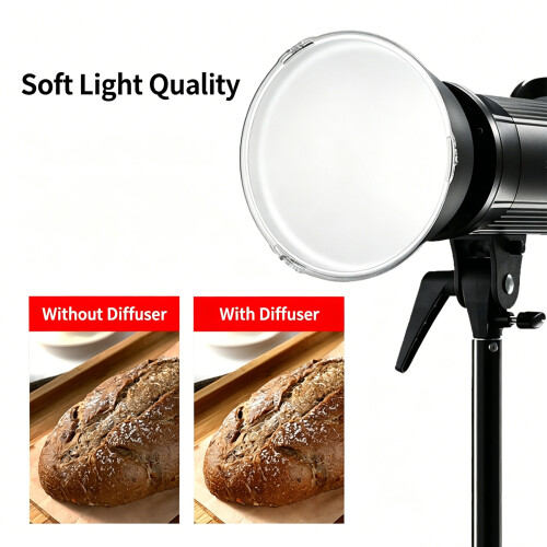 Photo Lamp Diffuser Scratch Resistant Matte Finish Diffusion 1