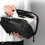 Nylon Electronics Storage Bag With Zippers Closures-Dark Blue 5