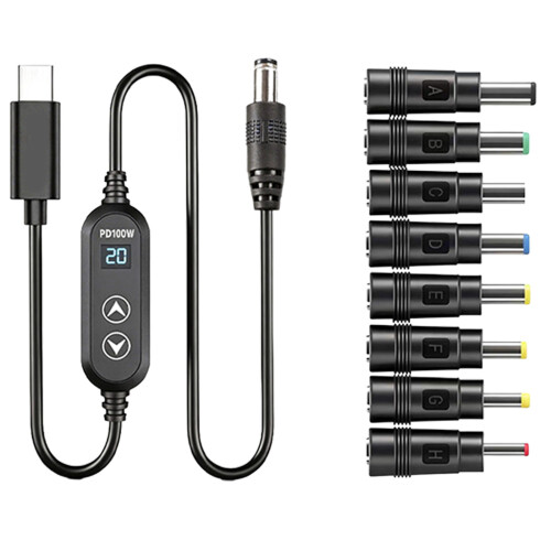 Universelles Typ-C-Stromversorgungskabel mit optionalen-B