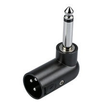 Quality Alloy 1/4Inch Mono To XLR Male Adapter Perfect For Music