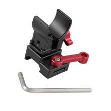 Aluminium-Mikrofon-Clip-Montageklemme mit-Rot