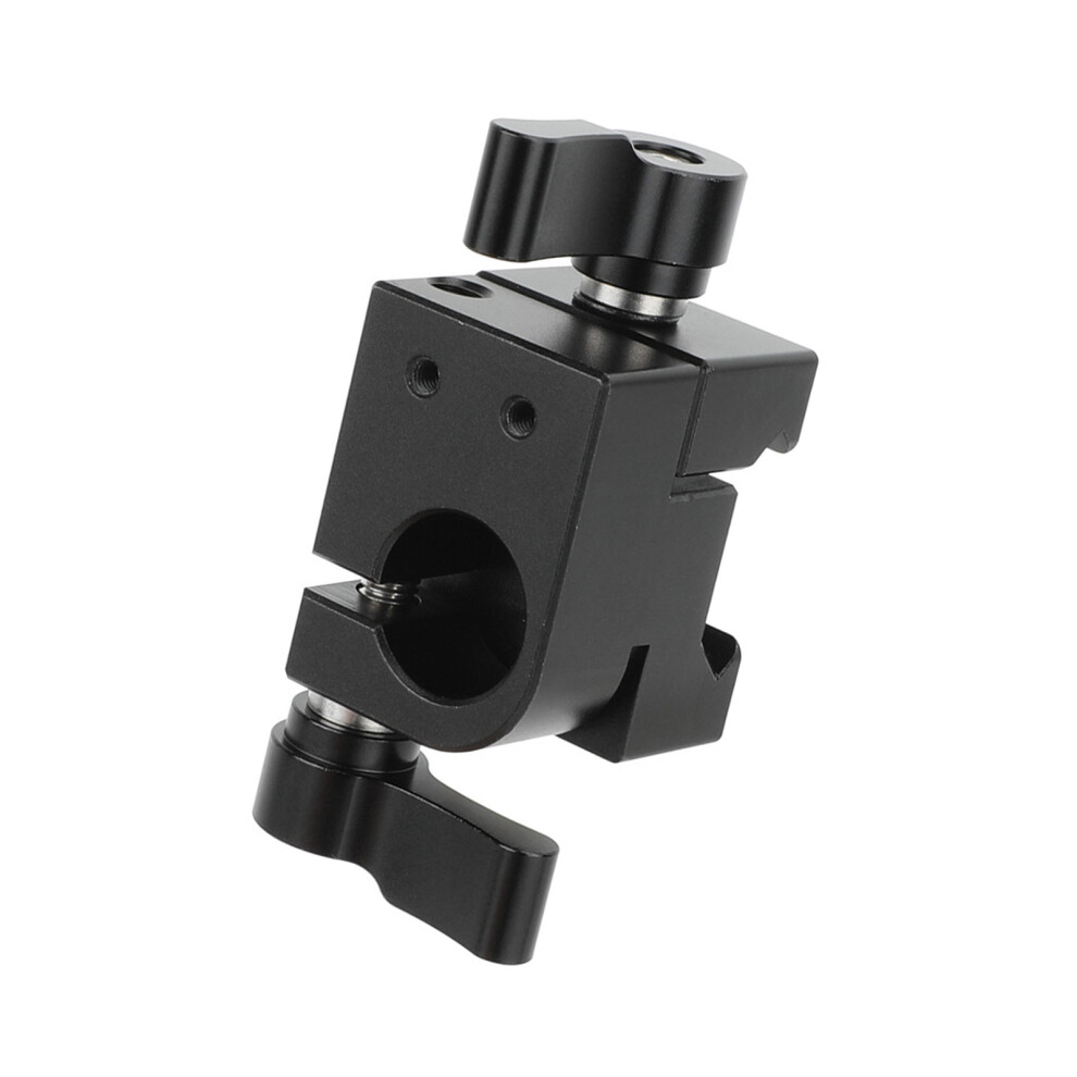 Heavy Duty Aluminum Quick Mount Clamp For 15Mm Camera Cage Rail 7704001107258