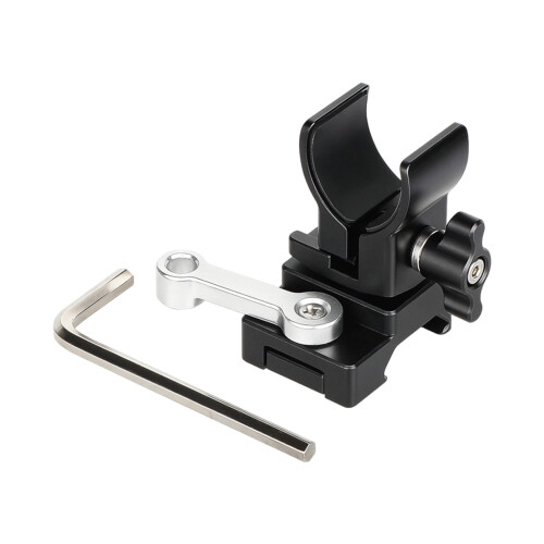 Aluminium-Mikrofon-Clip-Halterung mit-Schwarz