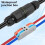 Waterproof Wire Connector-transparent Three in three out 3