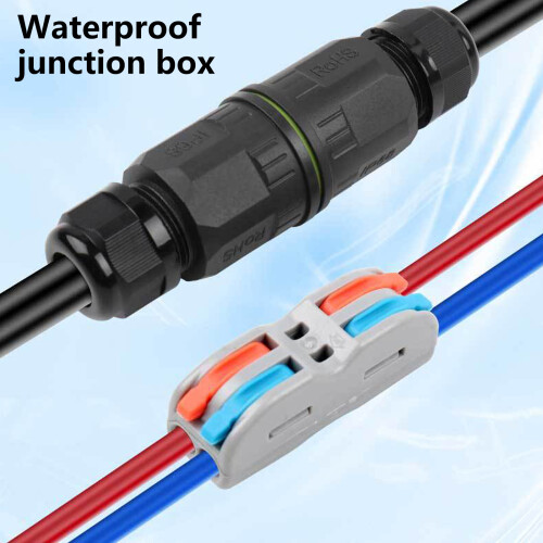 Waterproof Wire Connector-transparent Three in three out 2
