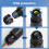 Waterproof Wire Connector-transparent Three in three out 6