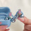 Breloques élégantes en forme de fleur pour écouteurs, Clips-Or 5
