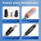 Waterproof Wire Connector-transparent Three in three out 7
