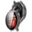 Smartwatch-Abdeckung, PC-Gehäuse, wasserdichte-schwarz rot 6