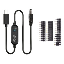 USB C PD100W Fast Charging Cable With 5 Adjustable Voltages-F