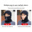 Balaclava invernale foderata in pile con paraorecchie, maschera termica per il viso e scaldacollo Classical Designs, materiali antivento per sci e 2