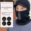 Balaclava invernale foderata in pile con paraorecchie, maschera termica per il viso e scaldacollo Classical Designs, materiali antivento per sci e 3