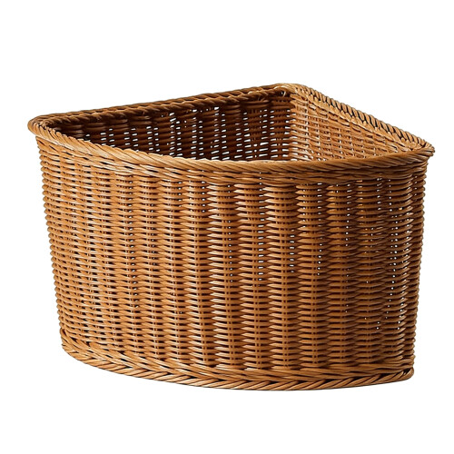 Sturdy Curved Shape Container Holds Towels And-1Radius 29.5cm