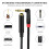 Premium 6,35 mm rechtwinkliges-3m Binaural 6