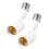 Pack Of 2 E27 Bulb Sockets Extenders Angle-360 degrees 1