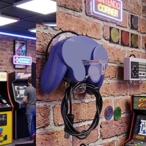 Wandmontagestandaard voor gamecontroller Helder acryl beugel met 2