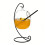 Iron Frame Hanging Glass Cup Ideal For Cocktail Serving-A02 1