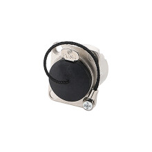 ABS Plastic NEUTRIK XLR stofbeschermingshoes met draagkoord-2