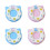4pcs Joystick Caps Replacement Silicone Thumbstick Caps-A 1