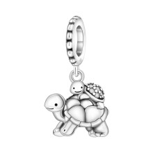 Pendentif élégant en forme de créature de l'océan plaqué-1221