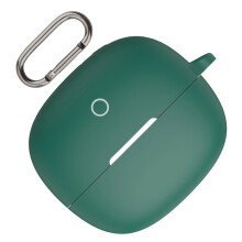 Silicone Wrap Sleeve Shell Headphone Housing Case-dark green
